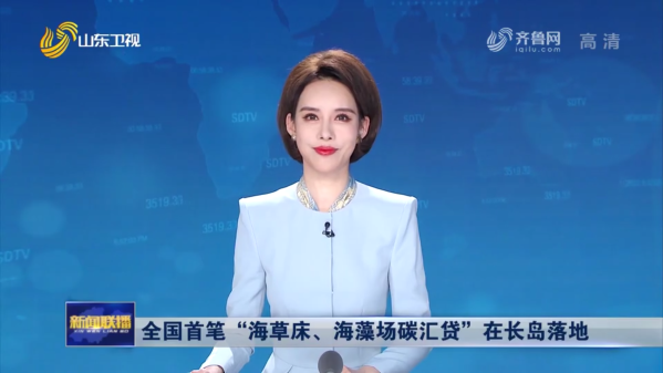 山东新闻联播：全国首笔“海草床、海藻场碳汇贷”在长岛落地